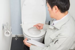 トイレ点検